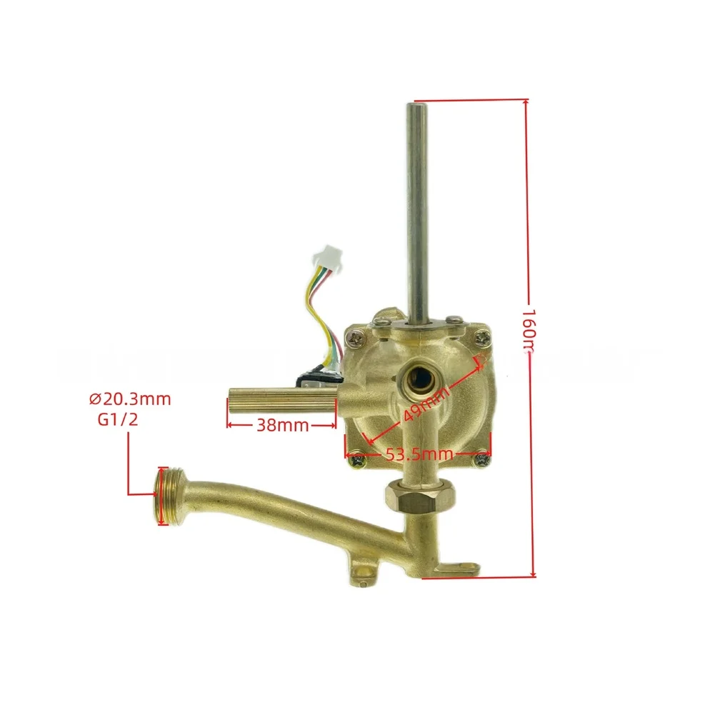 Heater Water Control Gas Water Heater Valve For Bathroom Installation Precise Flow Control Synchronized Operation