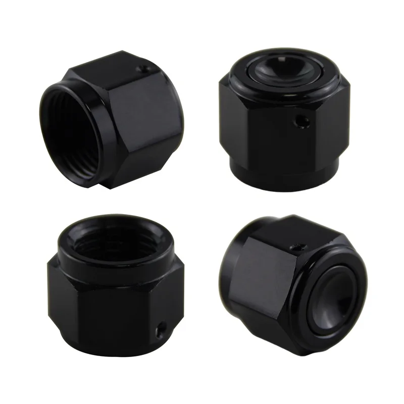 Aluminum AN4/AN6/AN8/AN10/AN16 SAE Adapter Female Flare End Nut Fitting 7/16