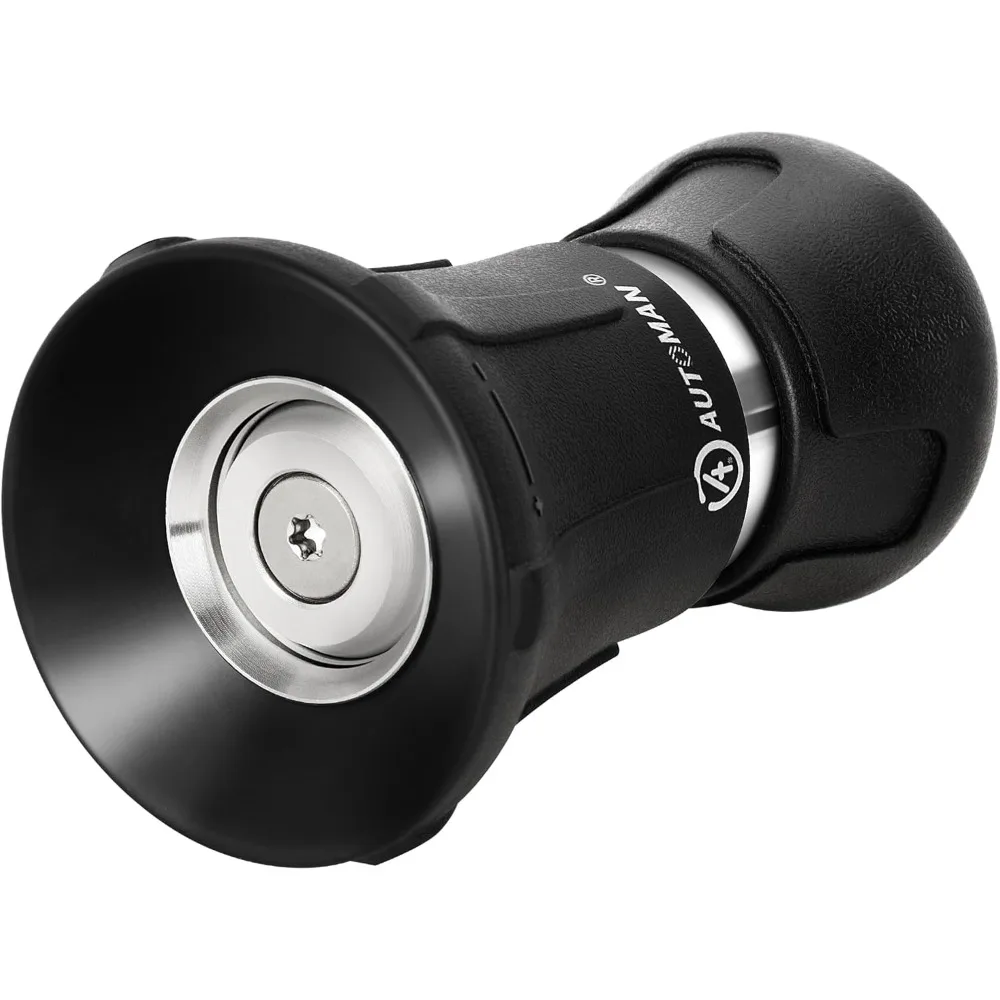 

AUTOMAN Garden Hose Nozzle Heavy Duty, Fireman Hose Nozzle, High Pressure Water Hose Sprayer Nozzle, Adjustable Spray Nozzles fo