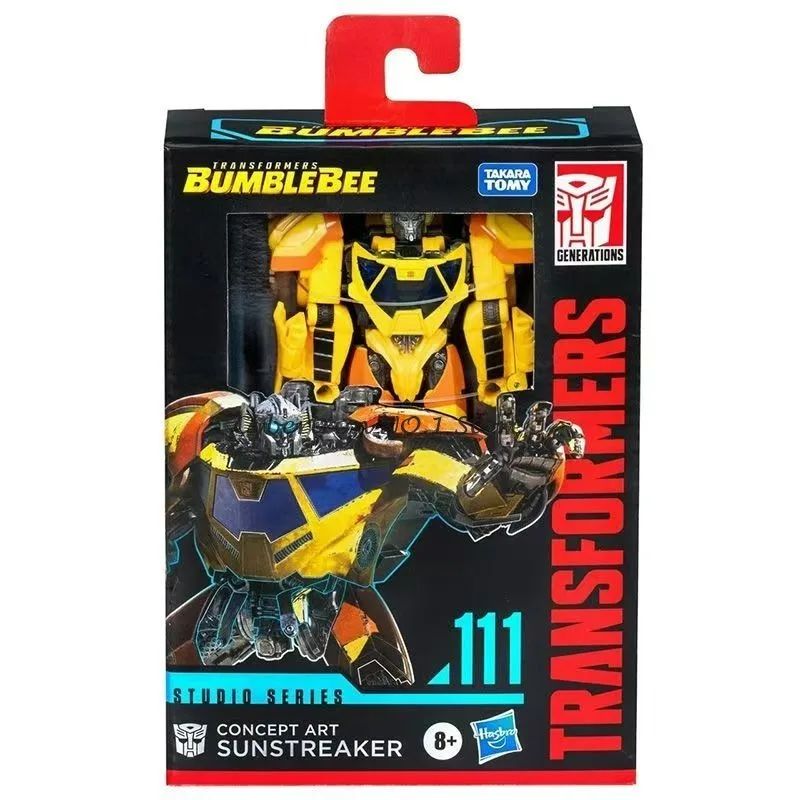 Transformer Toy Anime Deformation Robot SS-111 Deluxe Concept Art Sunstreaker(Bumblebee)Movie Studio Series Action Figures Model