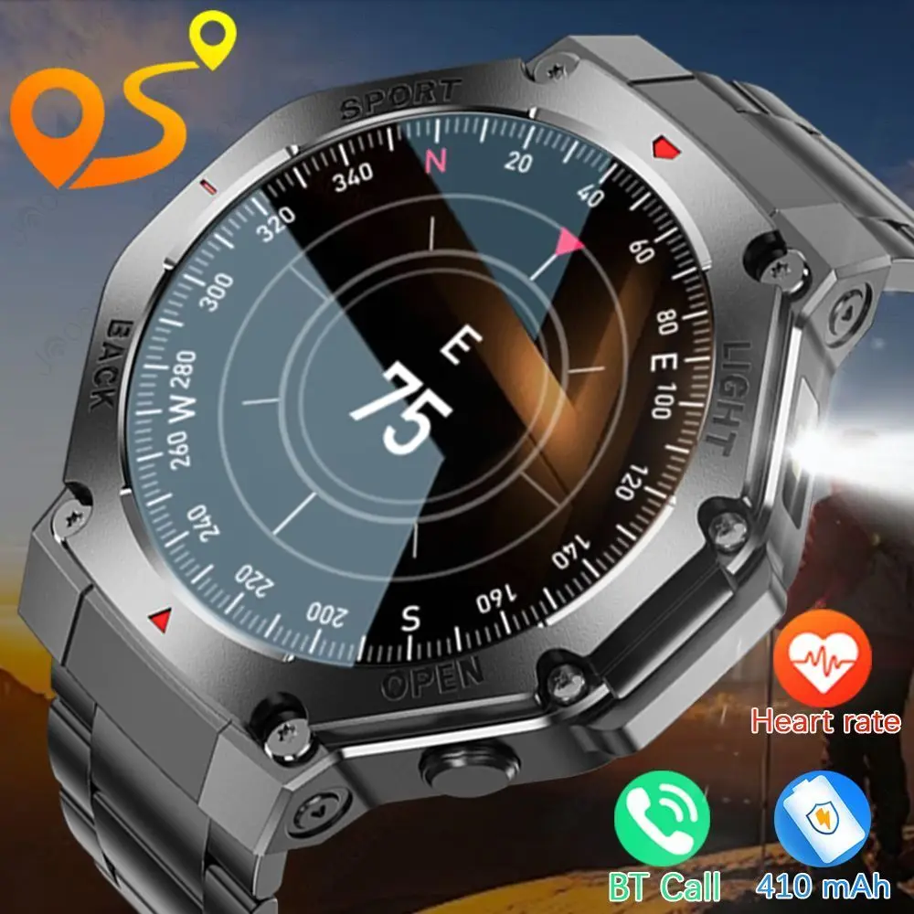 

Новые спортивные умные часы для мужчин, 1,53-дюймовый HD-экран, HD Bluetooth-вызов, 100+ спортивных режимов, мониторинг здоровья, GPS-трек движения, умные часы 2025