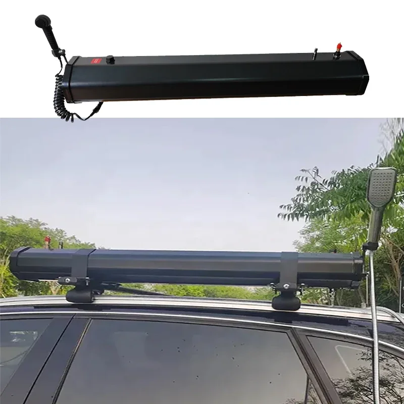 Road Shower For Overlanding Outdoor Water Storage Mount On Bumper,Roof Rack Mount Outside Shower Roof Water Tank