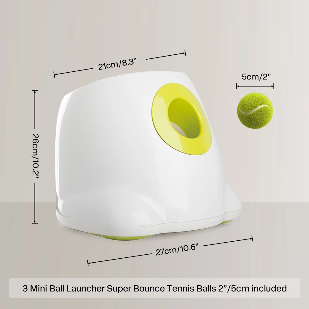 All For Paws Automatic Thrower Ball Launcher For Dogs Interactive Toys Automatic Indoor Game Electric Dog Toy With Tennis Balls