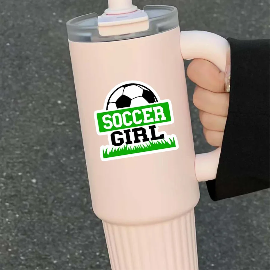 3 ชิ้น/เซ็ตสติกเกอร์ธีมฟุตบอลสุดเท่ห์ “สาวนักฟุตบอล” เหมาะสำหรับแล็ปท็อป ขวดน้ำ สเก็ตบอร์ด เคสโทรศัพท์ และกระเป๋าเดินทาง