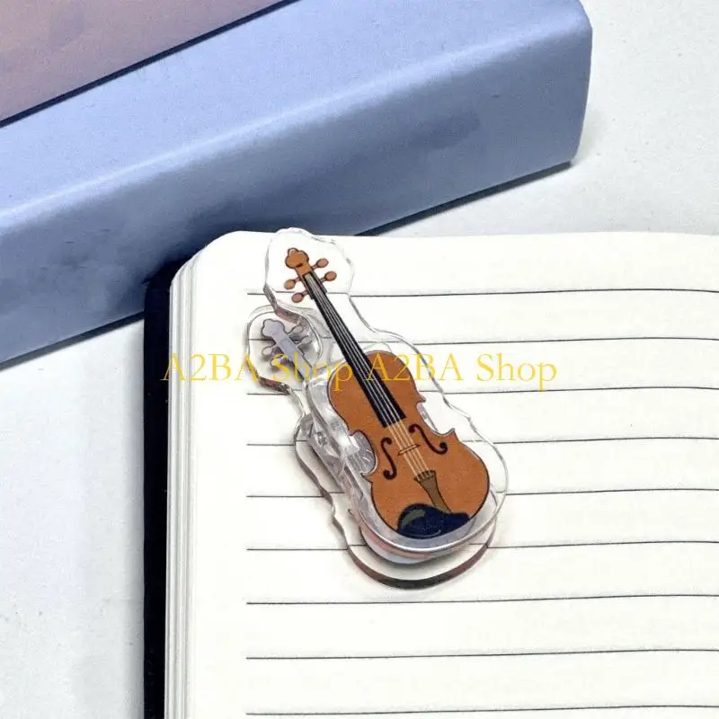 A2BA Decorative Plastic Sheet Holder With Elastic Clip For Music Scores Practice