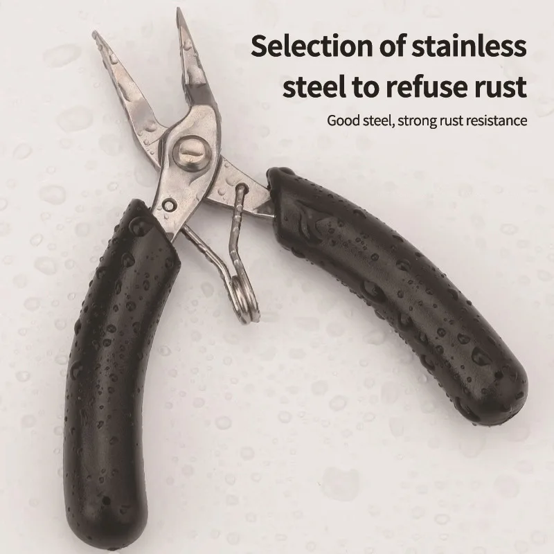 Slanting Forceps Small Portable CuttersDIYHandicraft Flat Bit Tongs Pointed Pincette