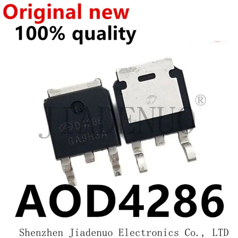 100% TO-252 칩셋, 오리지널 AOOD4286, D4286, 20-50 개