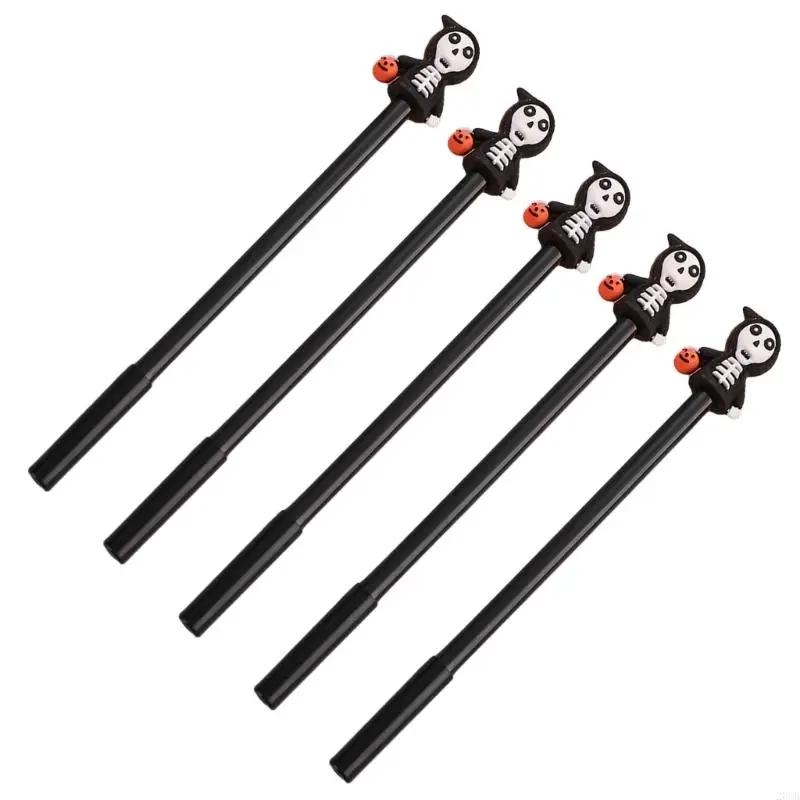20CB Halloween تحت عنوان Gel Pen 0.5mm نصيحة سلسة للكتابة لكتابة الطالب البالغ
