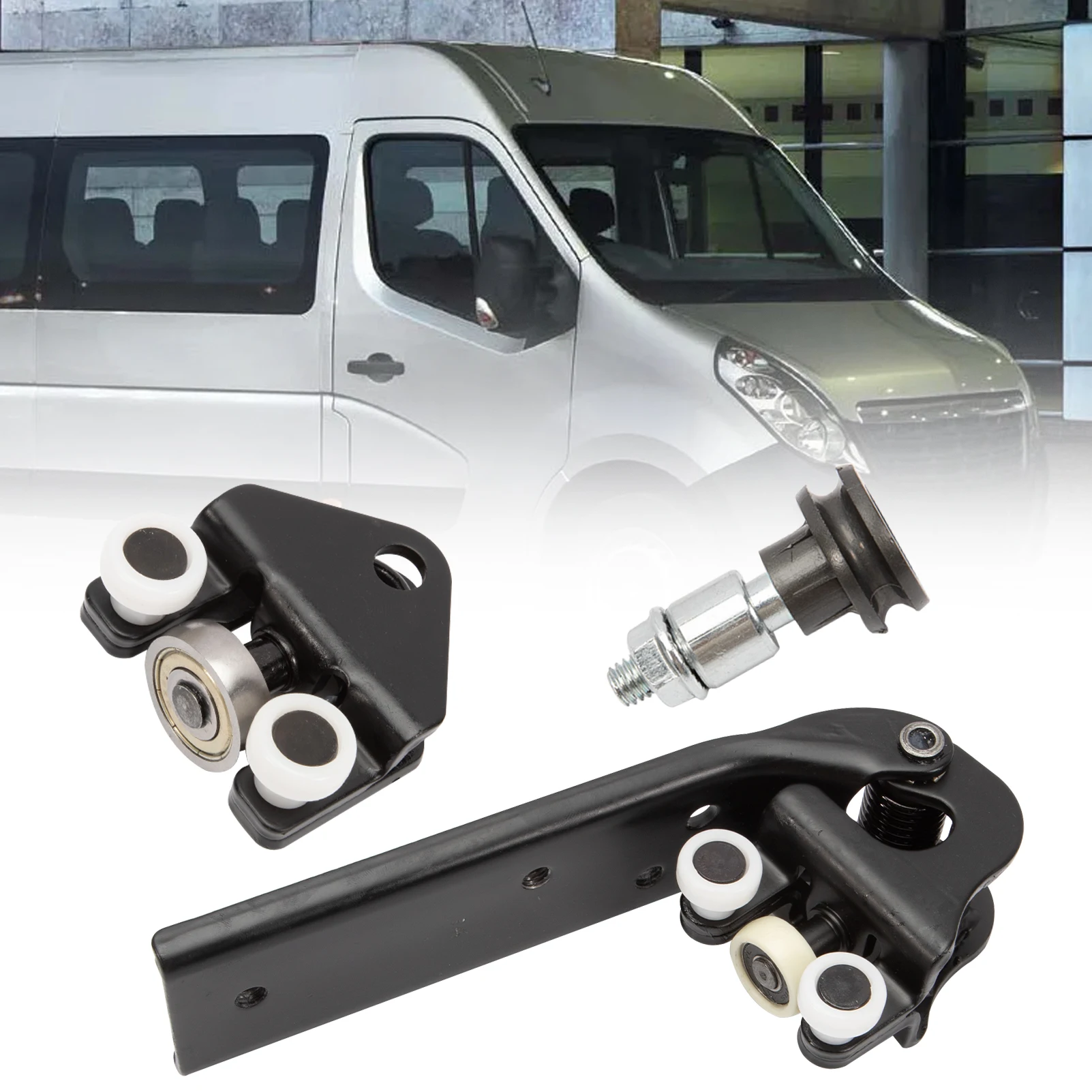 Right Sliding Door Roller (Upper, Center, Lower) Compatible with Master 3 Master 2 Trafic 2 Movano 8200080754 770035238