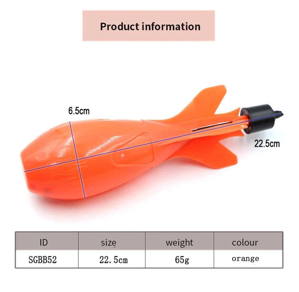 Karpfen Angeln Spod Köder Raketen Angelgerät Feeder Pellet Rakete Feeder Float Köder Halter Angeln Zubehör – Detail 8
