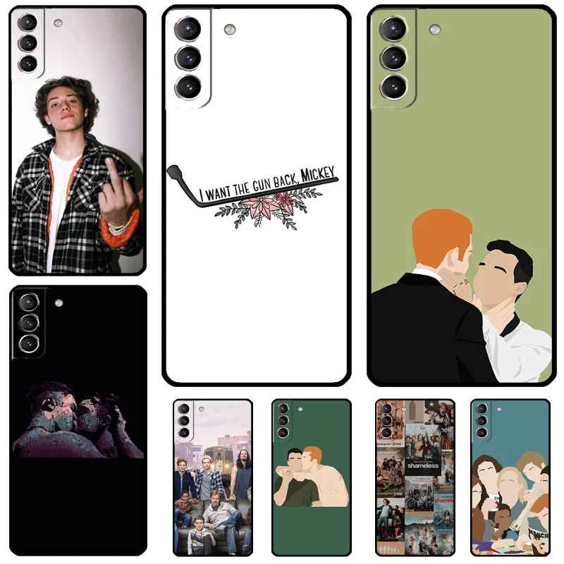 Lip Gallagher Shameless TV Show Cover For Samsung Galaxy S24 Ultra S23 S22 S20 S21 FE S8 S9 S10 Plus Note 10 20 Ultra Case