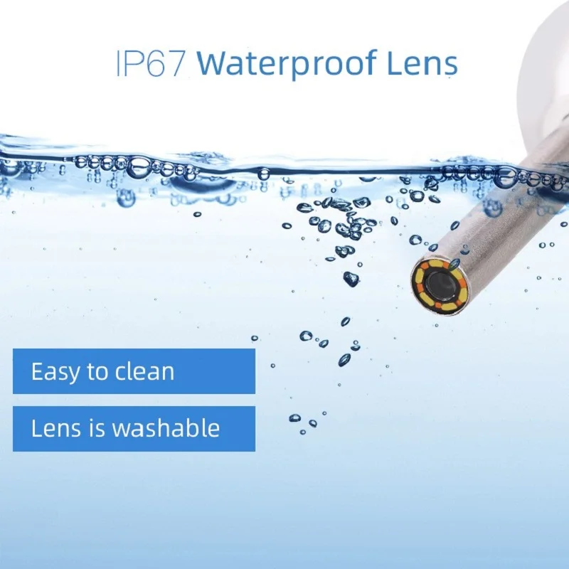 10.1-Inch Screen Digital Otoscopio Ear Cleaning Endoscope 1080P Visual Otolaryngoscope ENT Camera Cleaner Tool Home Clinic Use