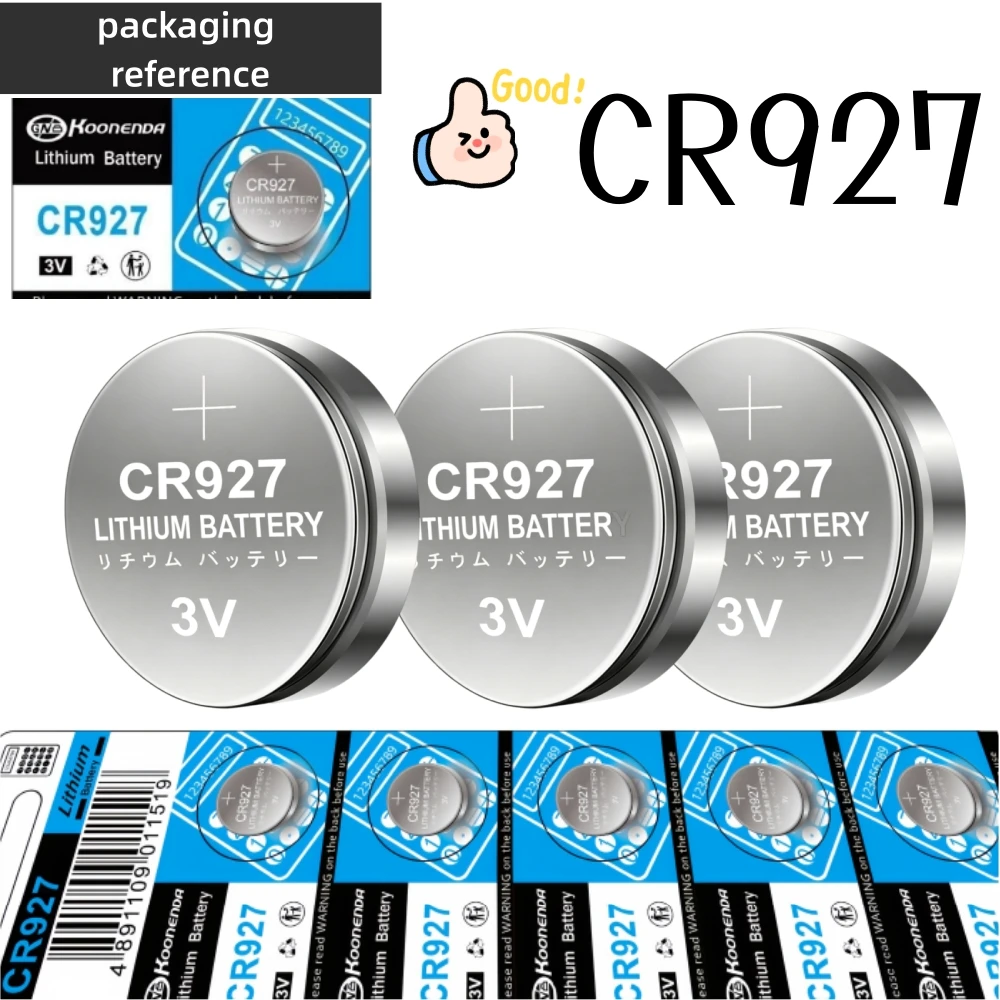 5-35PCS CR927 CR 927 3V Lithium Battery ECR927 DL927 LM927 BR927 For Watch Car Remote Control Clock Electric Toy Button Cell