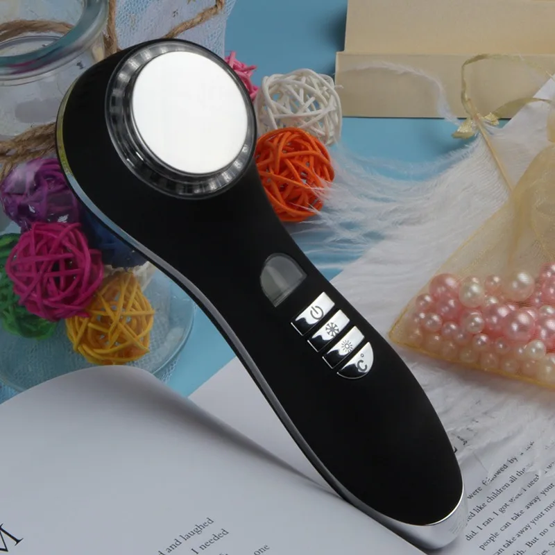Color Light Vibration Massage Beauty Instrument Hot and Cold Instrument Anti-wrinkle Skin Rejuvenation Massager