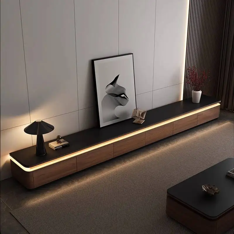 

Light Simple Modren Tv Cabinet Luxury Long Nordic Designer Storage Tv Cabinet Living Room Black Fernseherschrank Furniture Home