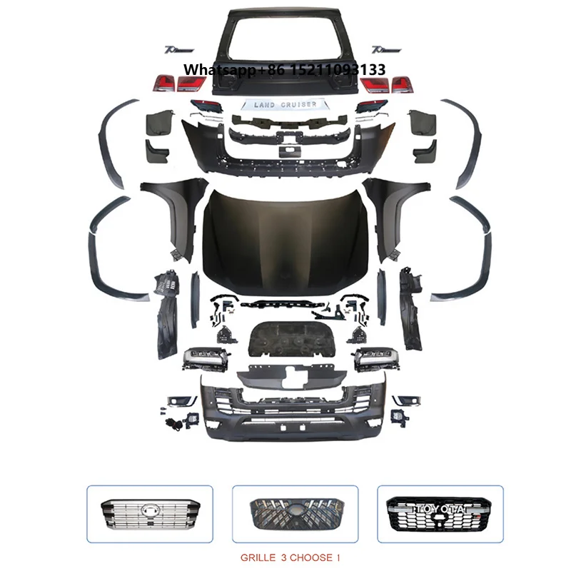 High Quality Body Kit Accessories  Front Rear Bumper Headlights Grille Right Position