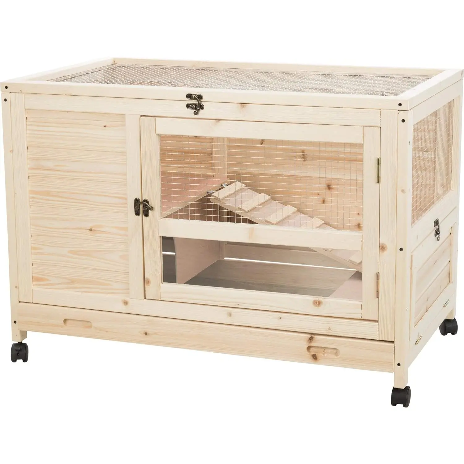 

Rabbit Cage: Large Size, Portable Design, Easy Assembly