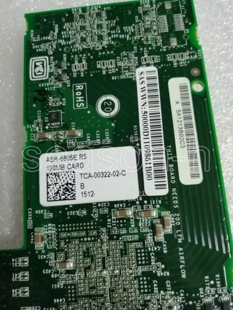 Imagem -03 - Sata Sas Raid Controlador Cartão Portas Pcie 128mb Raid Asr6805e