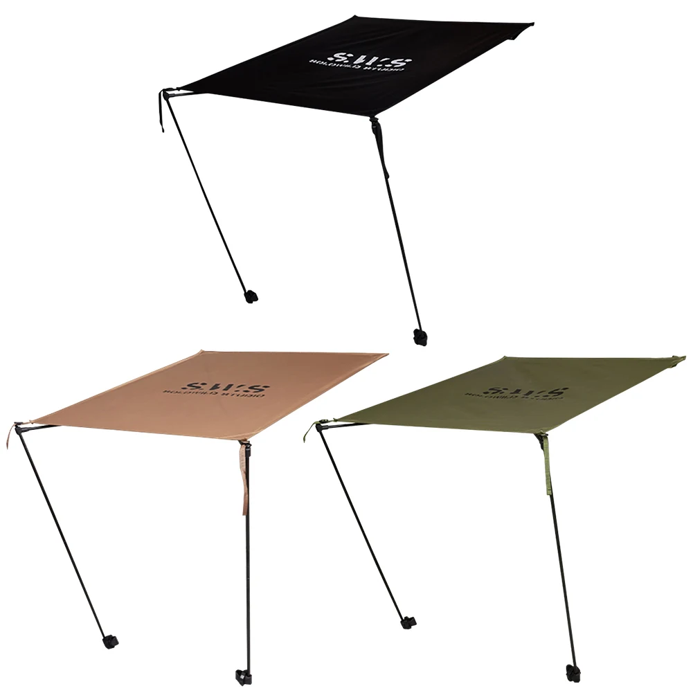 كرسي القمر ظلة الأشعة فوق البنفسجية حماية في الهواء الطلق كرسي القمر المظلة مقاوم للماء التخييم مظلة قابلة للطي لكرسي القمر هيلينوكس