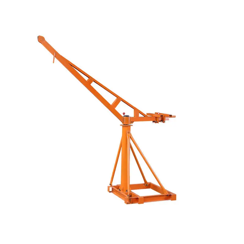 500Kg 1 ton engine crane outdoor monkey hoist construction mini crane small electric crane