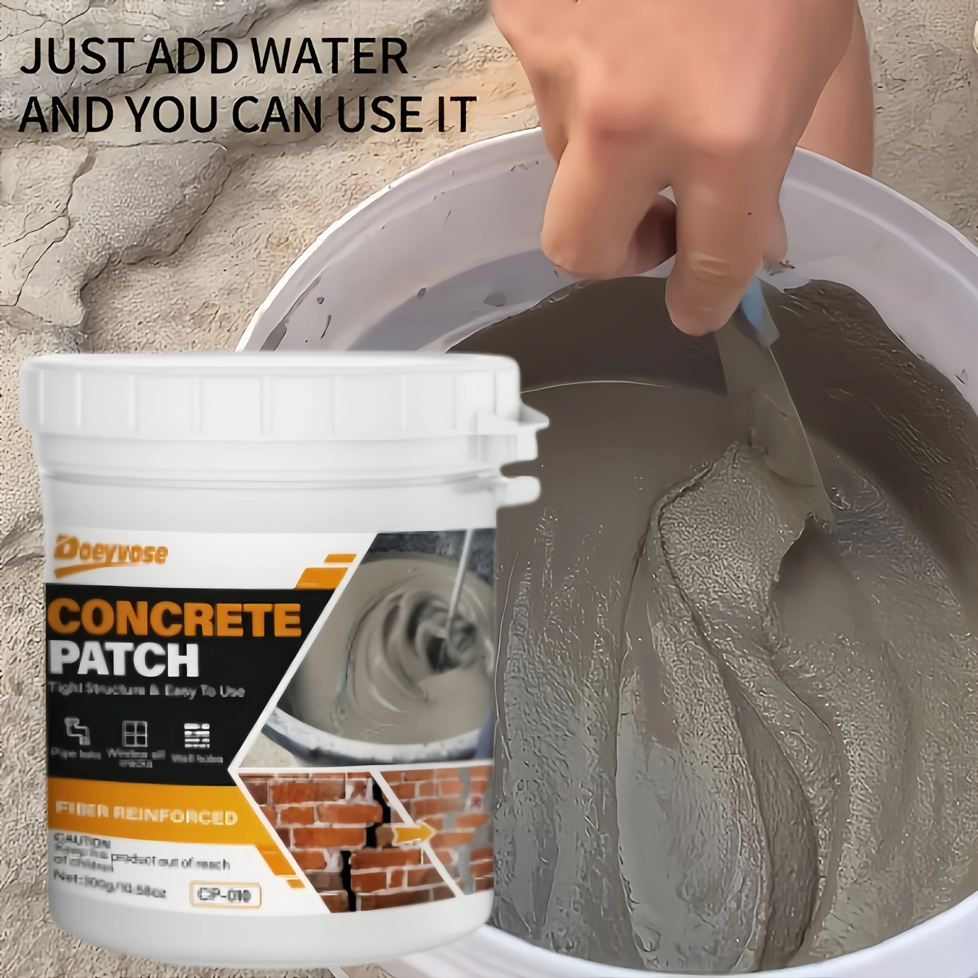 Gray Concrete  Repair Paste 100g/300g/500g Waterproof Crack Sealant