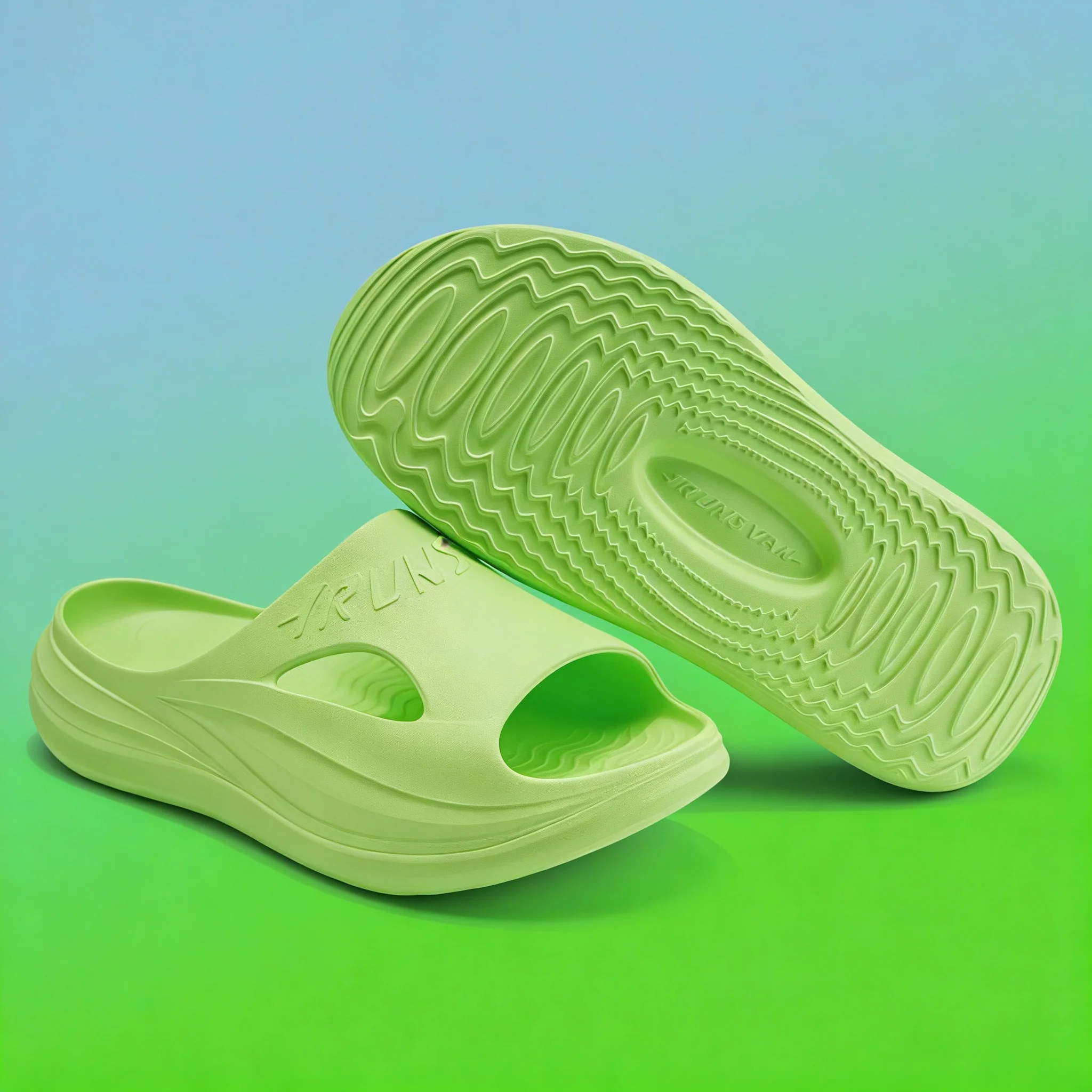 Sendal pijat IRUNSVAN, sandal dalam dan luar ruangan, lembut namun nyaman, sandal rumah.