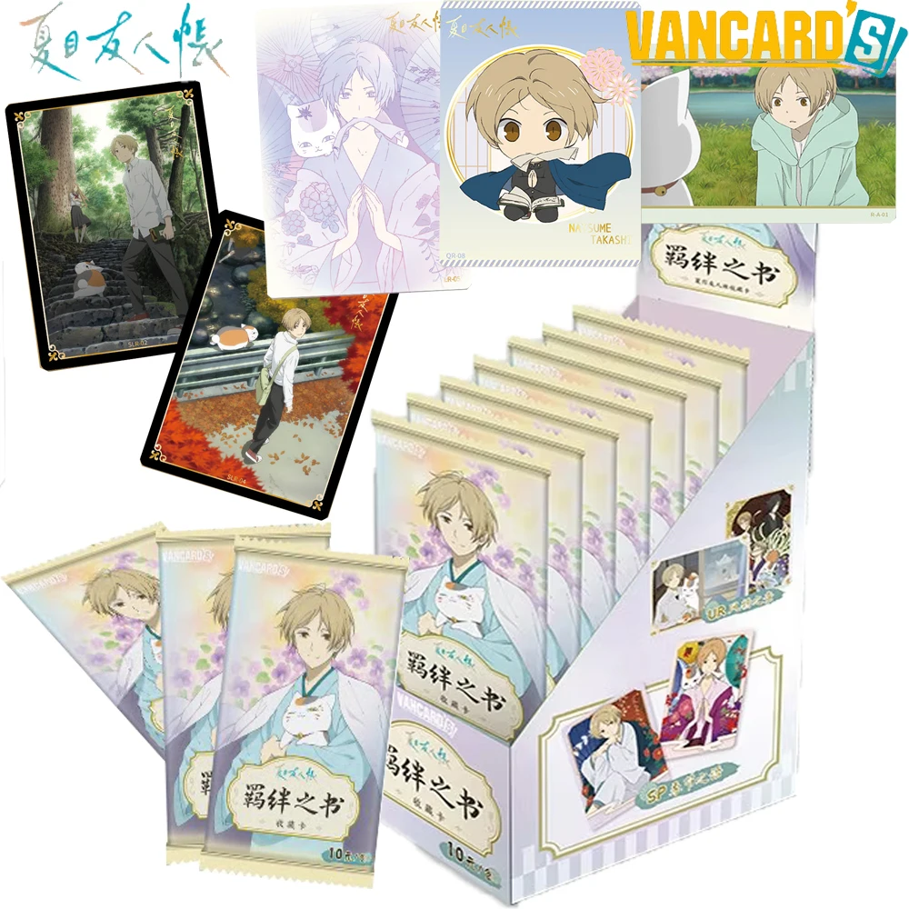 

Original VANCARD'S Natsume Yuujinchou Collection Cards Fantasy Healing Anime Handsome Creative Character Rare Cards Fans Gifts