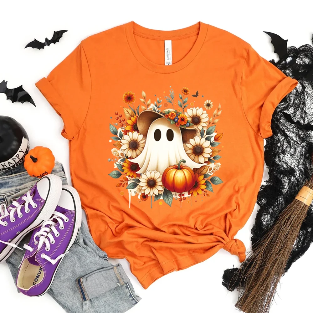 Halloween series plant flower imps heat transfer hot stamping paste suitable for DIY washable ironing accessories heat transfer