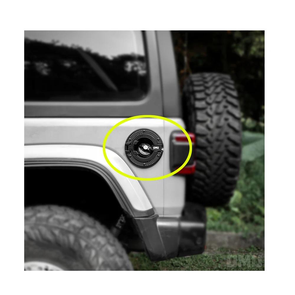 

Lantsun OMU008 Aluminum Alloy fuel tank cover for jeep for wrangler JL 2018+