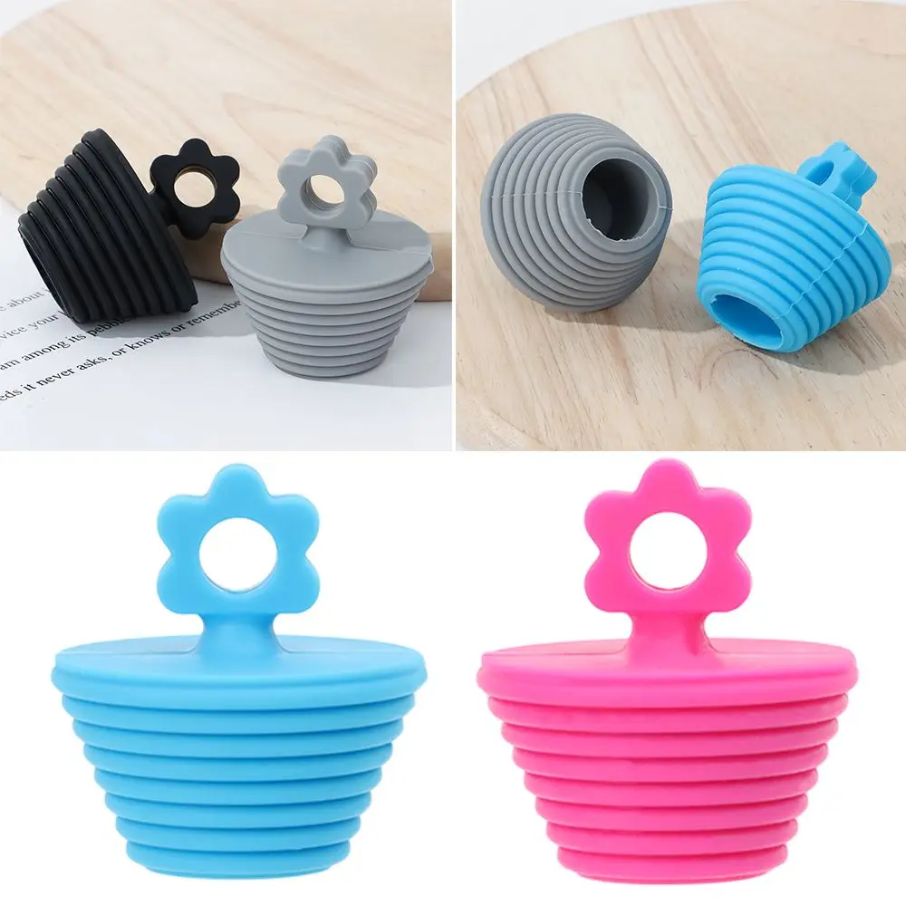 Silicone Drain Stopper Universal Bathtub Plug Shower Bath Tub Sink Drains Replacement Bathroom Accessories