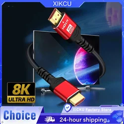 1M 1.5M 2M 8K HDTV Cable for Xiaomi TV Box PS5 Ultra High Speed Compatible 8K@60Hz HDTV 2.1 Cable 48Gbps eARC Dolby Vision
