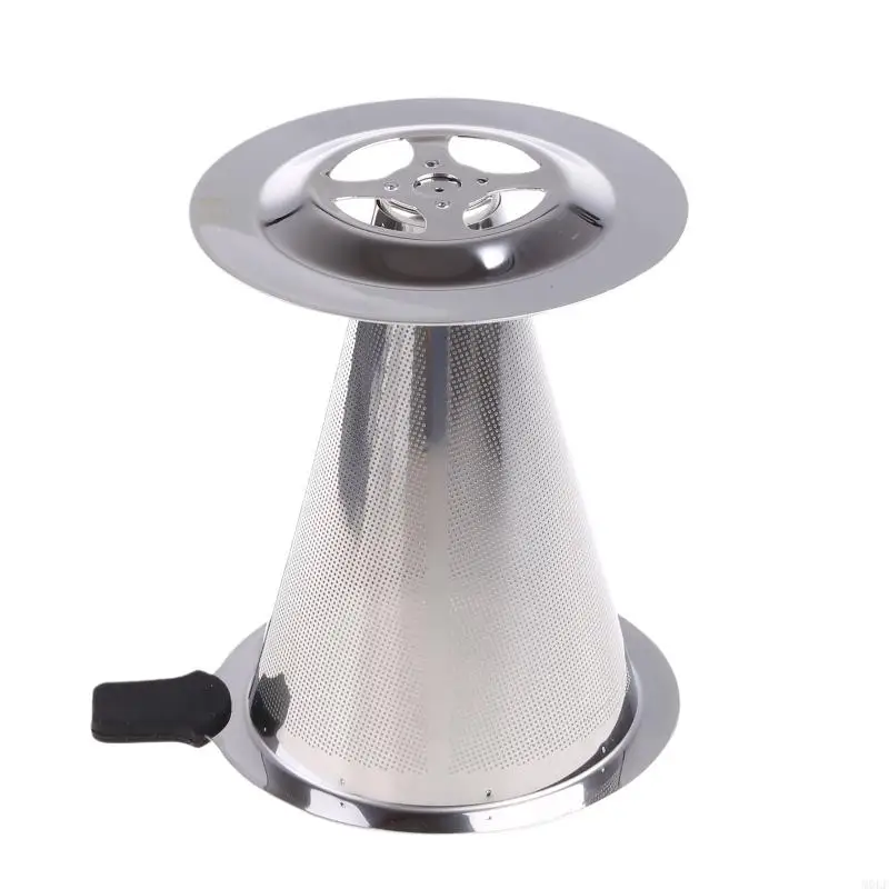 Molf đổ lên bộ lọc cà phê có thể tái sử dụng cà phê Dripper giữ rổ phễu hình nón