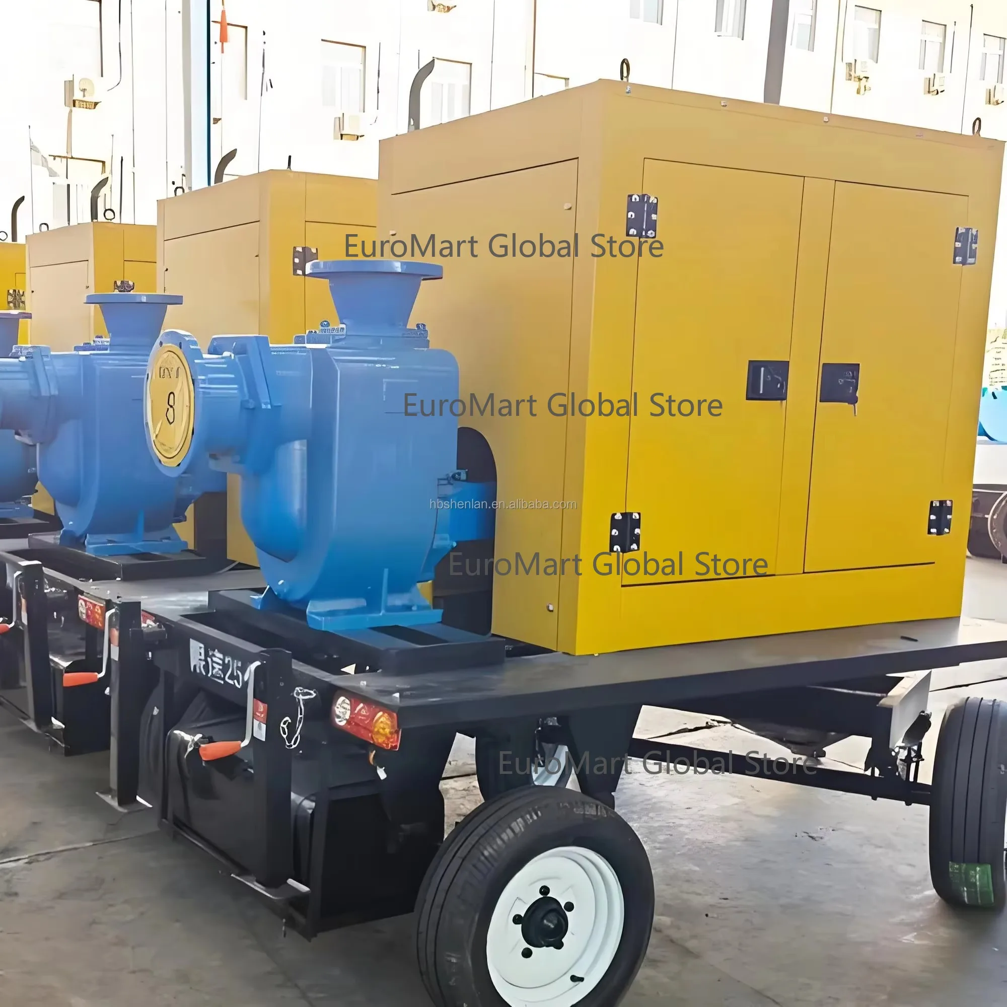 

Large Flow Mobile Water Pump Truck 2000 Cubic Non-Clogging Self-Priming Drainage Clean Water Farm Agricultural Irrigation