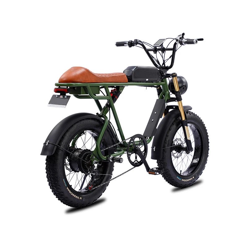 

Wholesale 20 Inch Full Suspension Electric Mountain Bike 48V High Speed Ebike Fat Tire Electric Bicycle for Adults
