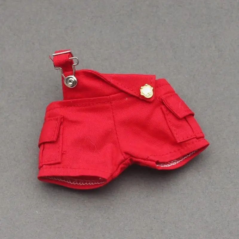 Modieuze pluche poppen overalls poppen dressing -up kleding voor anime figuur