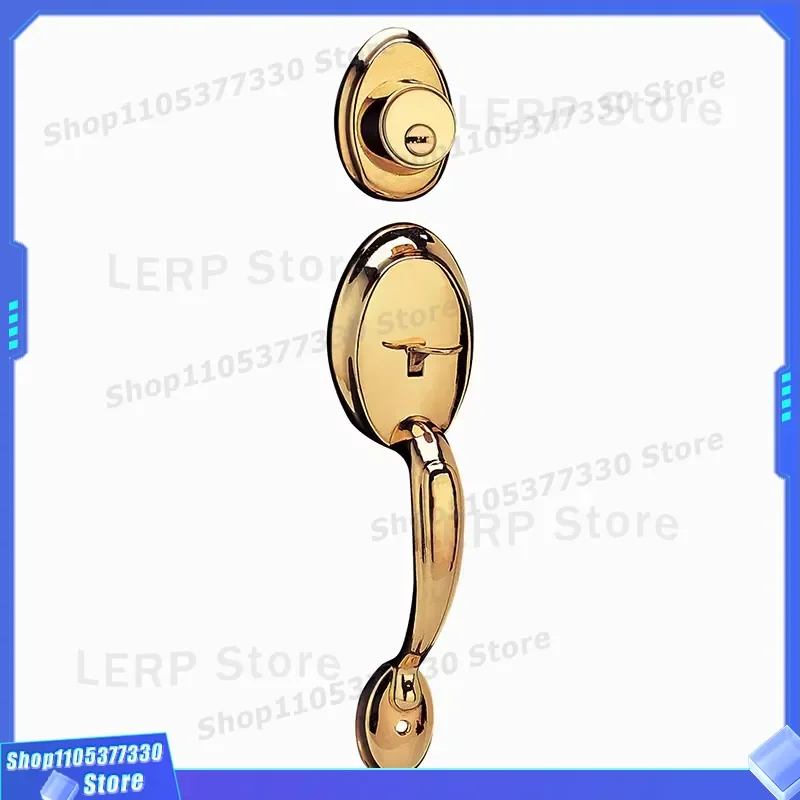 Premium Zinc Alloy Main Entrance Door Lock High Quality Wooden Door Latch Secure Home Security Hardware for Interior Exterior