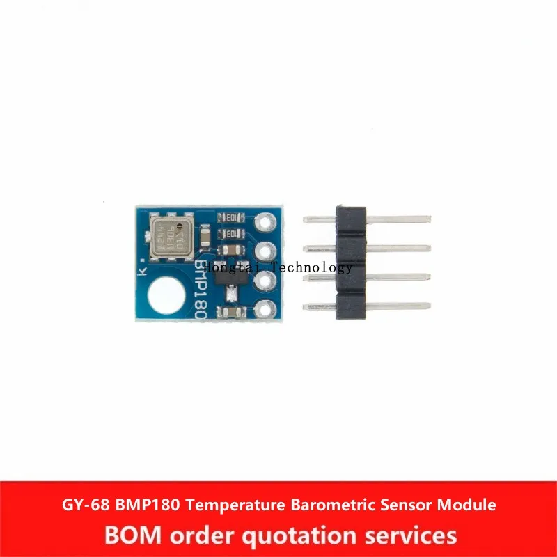 GY-68 BMP180 BOSCH Temperature and Air Pressure Sensor Module Compatible with BMP085
