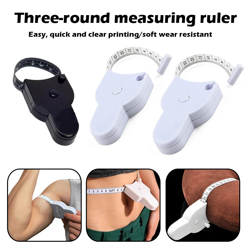 150CM Body Measuring Tape Measure Ruler Retractable Tape for Body Fat Weight Monitor Fitness body Body Waist Arms Measuring Tape