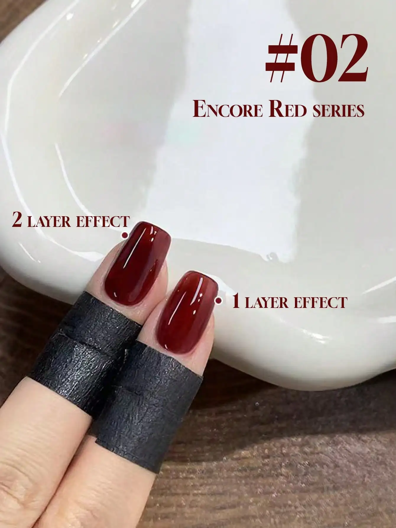 1pcs 15ML Anchor Red 20-color Set: Chelsea/bull blood/wine reds, autumn/winter premium gemstone cat eye polishes.