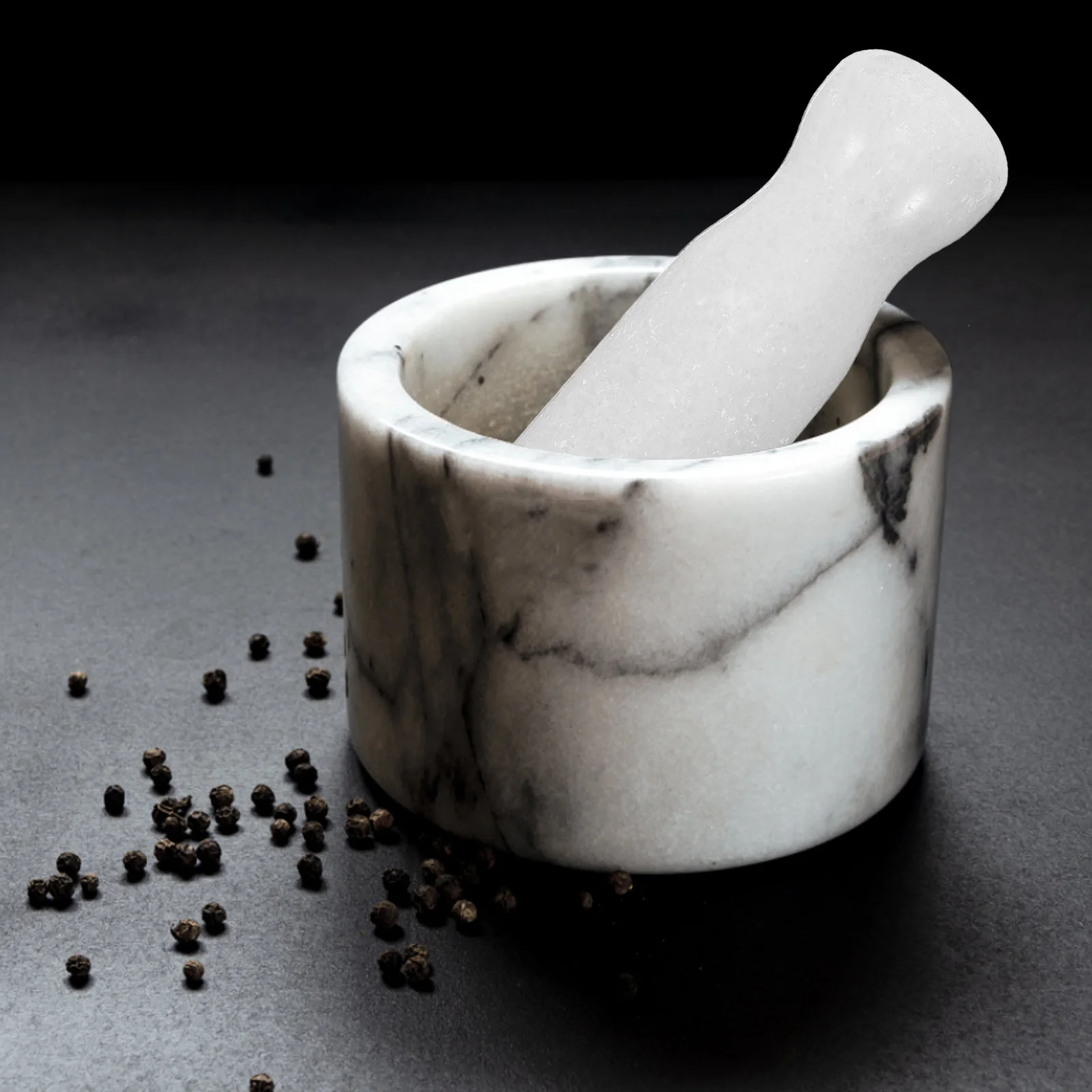 Stone Pestle Kitchen Garlic Grinding Tool Multi-Use Spice Rod Manual Masher Stick For Chinese Medicines Food Herbs Kitchen