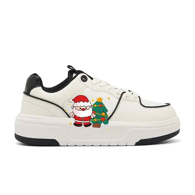 

Waterproof Slip-ResistantCartoon Christmas - style casual sneakers, personalized design, show style