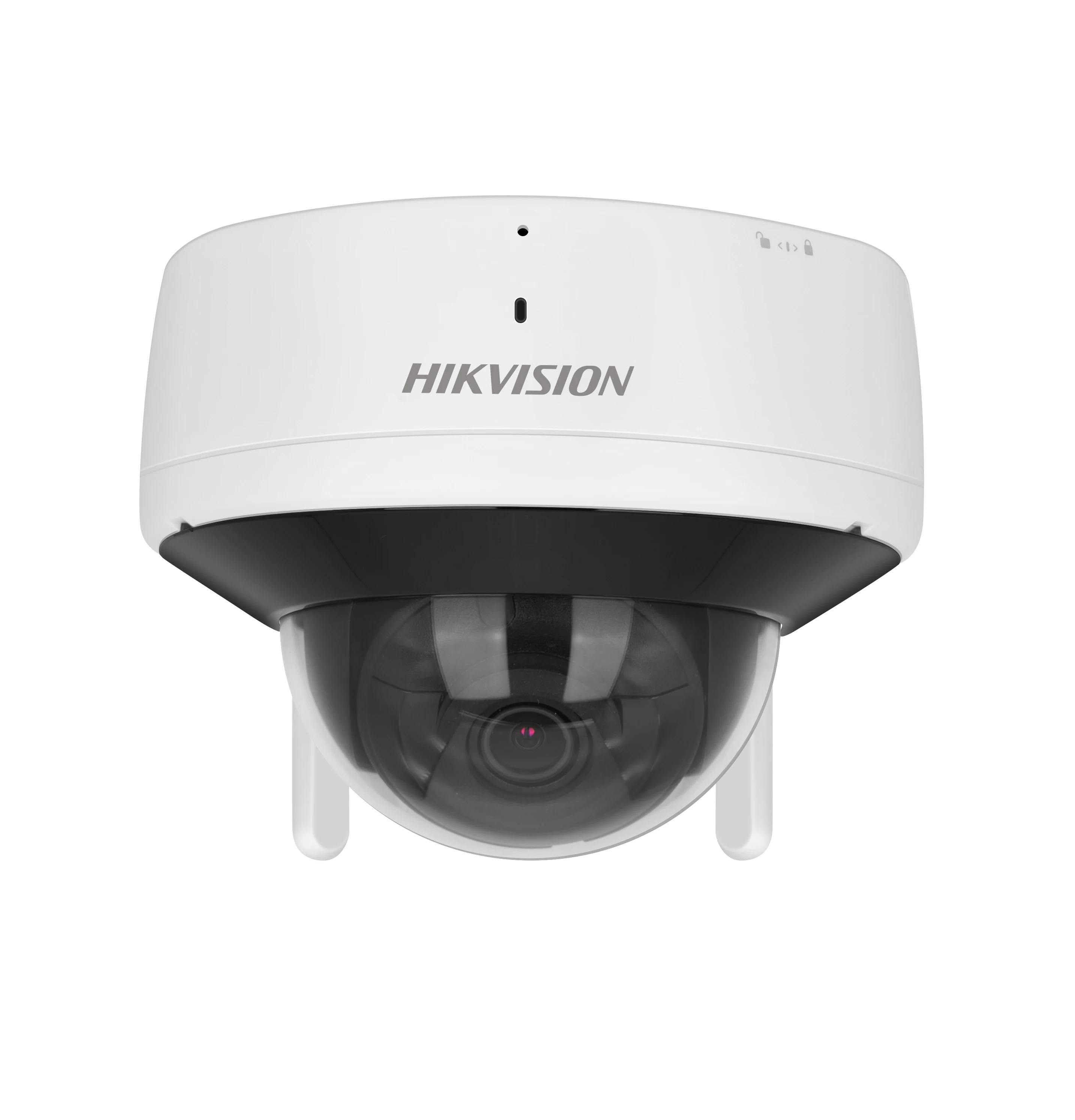 2 buah Hikvision 4MP Audio dua arah bawaan WIFI IP kamera DS-2CV2141G2-IDW IR30M kartu SD hi-connect Slot kamera pengintai