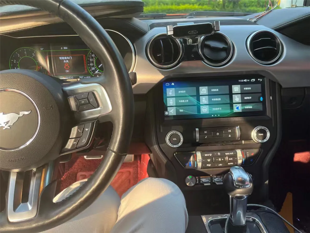 

Головное устройство Carplay для Ford Mustang 2015 2016-2021, автомобильная Android-навигация, GPS-радио, стереомонитор, мультимедийный плеер, IPS-видео 4G