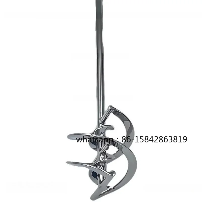 316 Stainless Steel Spiral Agitator Doublez U  for Powder Paste Mixing