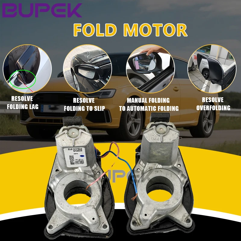 BUPEK pour 2011-2017 Ford Explorer 2010-2015 Mustang Auto POWER pliant rétroviseur latéral moteurs kits de réparation partie stable automatique