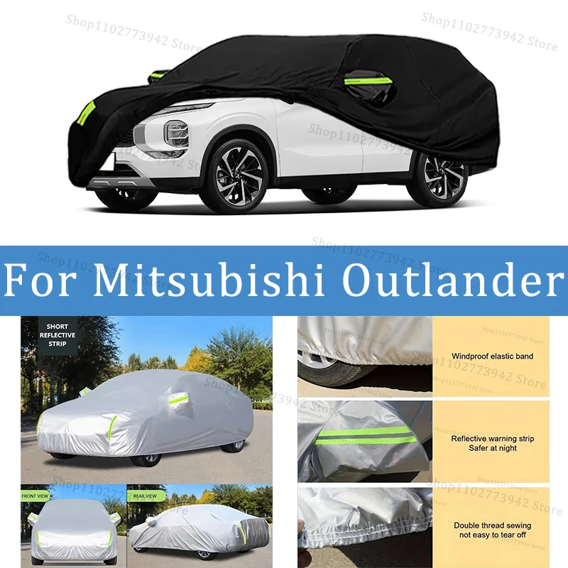 

Car cover For Mitsubishi Outlander Full cover Waterproof sun protection cover Scratch resistant cars accessories