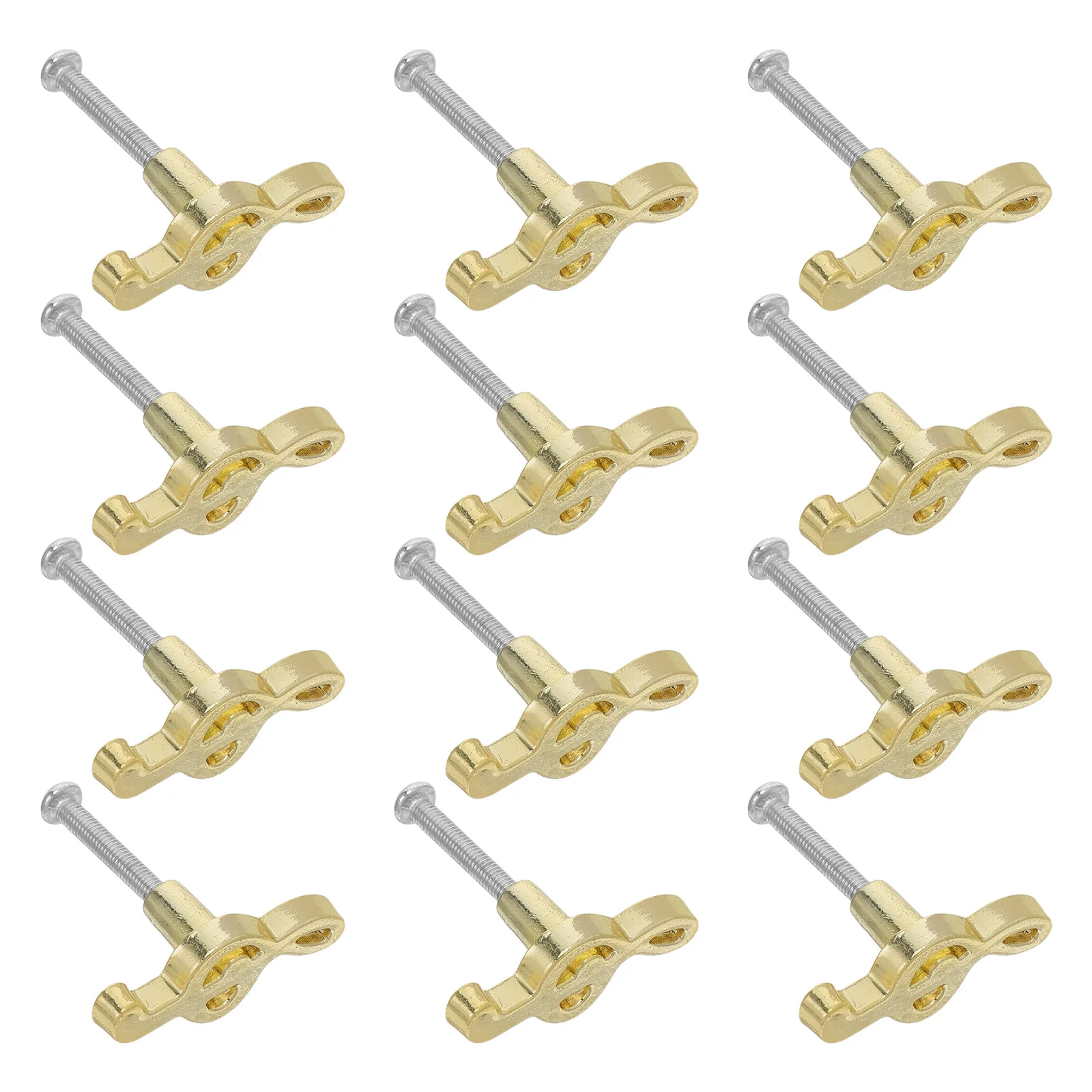 

12pcs Music Note Drawer Knobs Zinc Alloy Cabinet Pull Vintage Gold Decorative Handle For Kitchen Dresser Wardrobe Closet