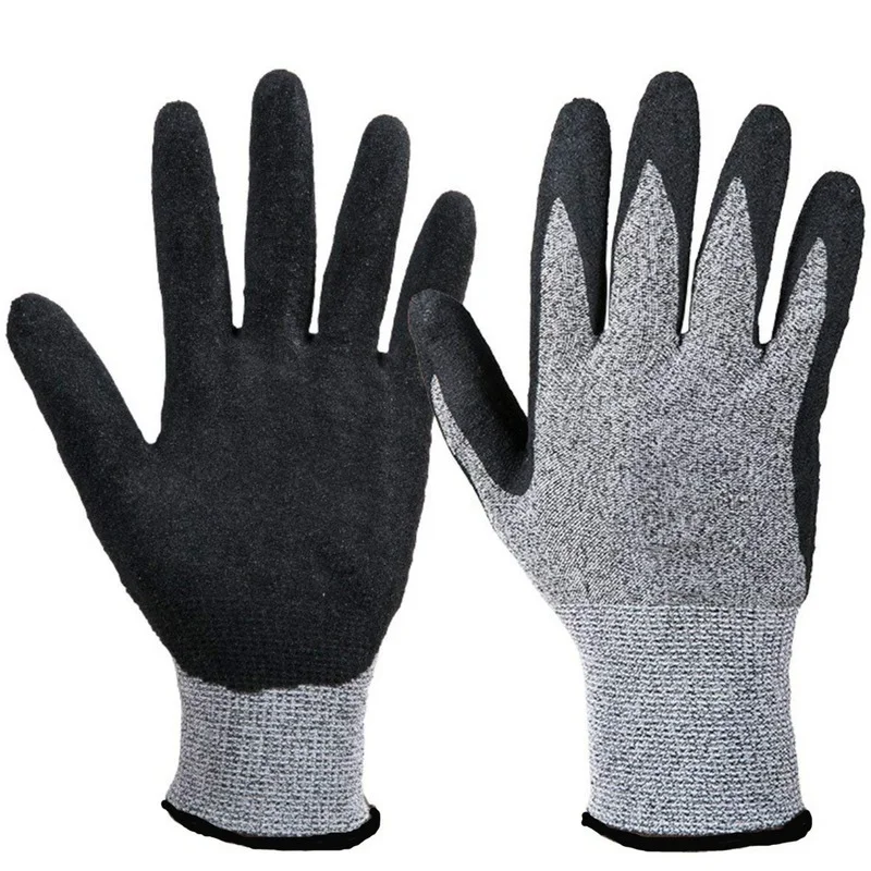 1 Pair BBQ Gloves 500/800 Degrees Celsius Heat Resistance Anti-slip Microwave Mitts Woodworking Supplies Clothing Gloves