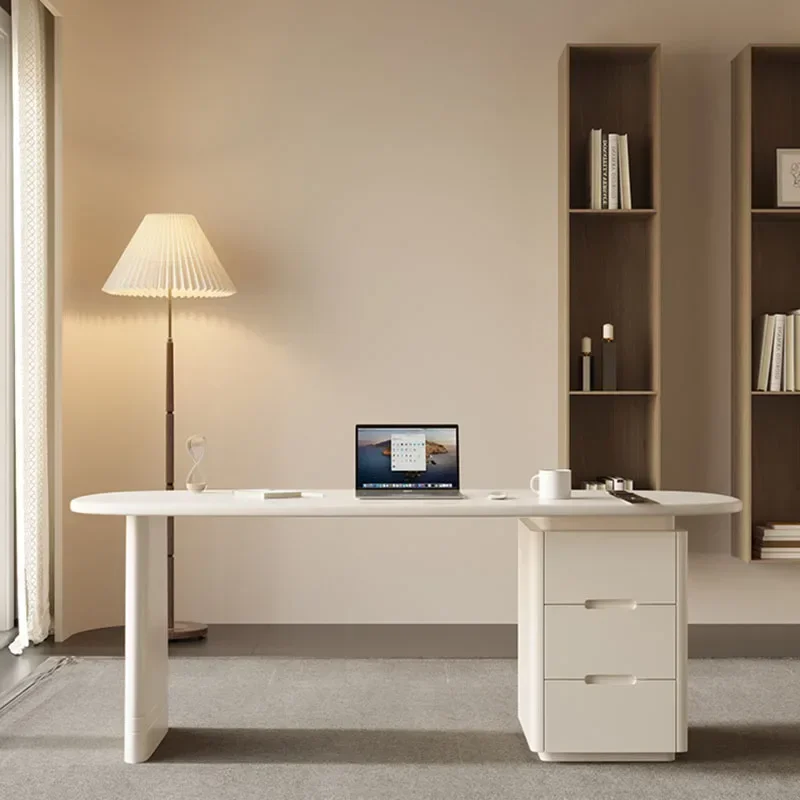 

Executive Writing White Desk Office Table Lap Study Tables Computer Desk Accessories Escritorios De Ordenador Office Furniture