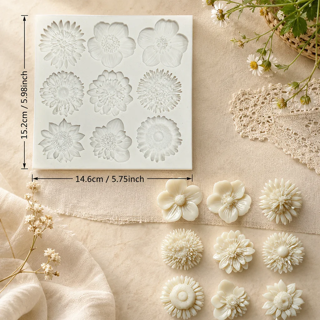 Flower Silicone Mold Set for R - Waxing Kit Home ulasan dan harga